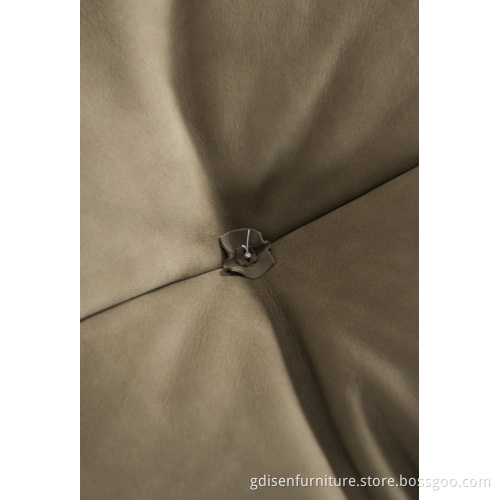 Modern leather milan sofa for living room furniture